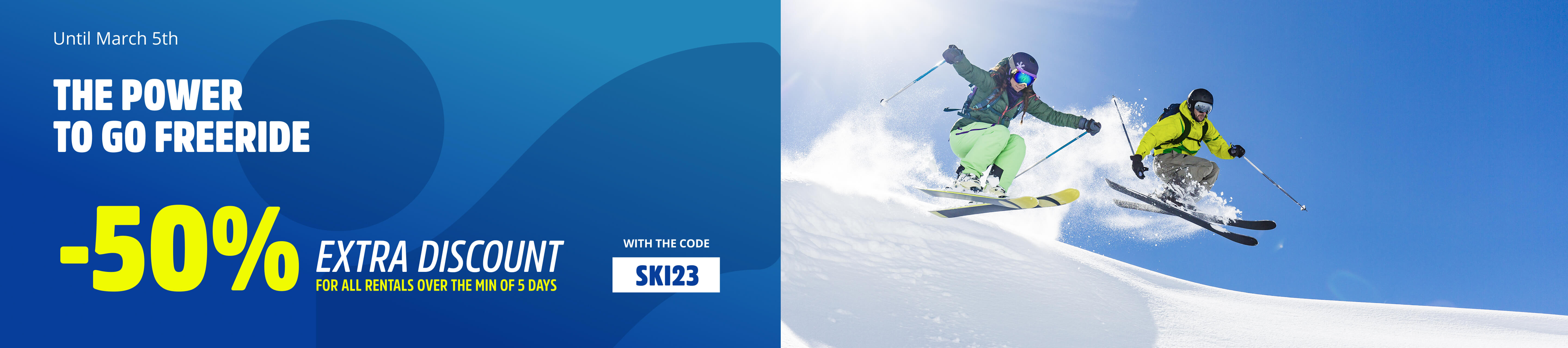 Code Promo Intersport Nos offres commerciales Mars 23 EN | intersport-rent